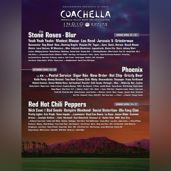 Hoodie, Coachella Zip-Up - Picture 8 of 9